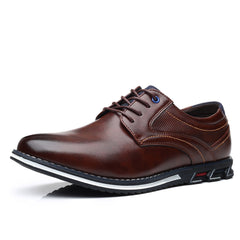 2023 Business Casual Plus Size Leather Shoes