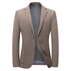 Men's Slim Fit Business High-end Houndstooth Blazer