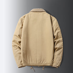 Lambswool fleece vintage jacket