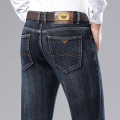 Men's High-end Business Straight Jeans