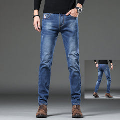 Men's Slim Fit Stretch Casual Jeans