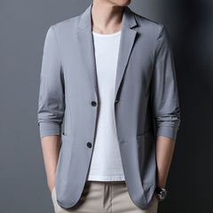 Men's Ultra-light Stretch Ice Silk Blazer
