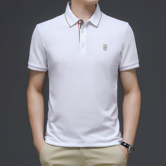 Men's New Loose Plus Size Polo Shirt