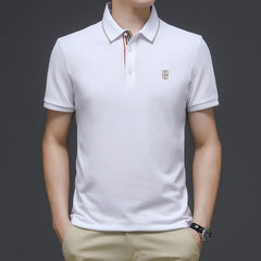 Men's New Loose Plus Size Polo Shirt