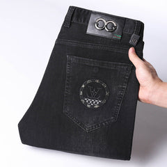 Men's New Straight Loose Large Size Casual Jeans