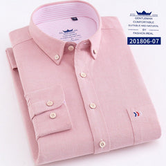 Business casual check shirt
