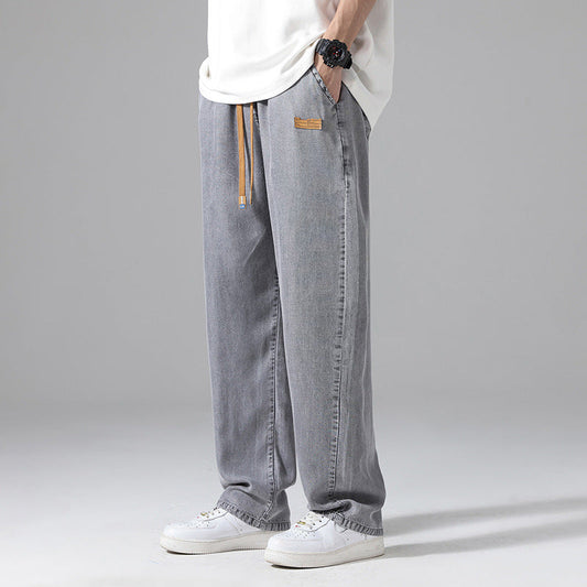 2024 Men's Loose Straight Casual Jeans