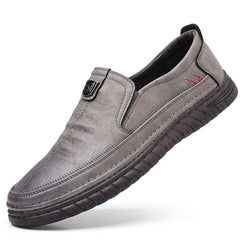 Casual soft sole soft surface versatile leather shoes