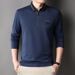 2022 Embroidered Business Lapel POLO Shirt