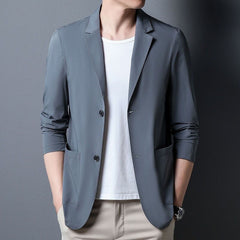 Men's Ultra-light Stretch Ice Silk Blazer