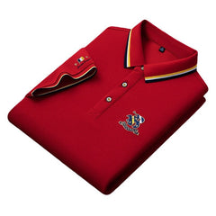 New style loose lapel large size polos