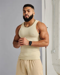 Men's Threaded Tights Fitness Vest