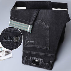 2023 High-end Wear-resistant Super Soft Double-core Yarn Elastic Loose Straight Jeans
