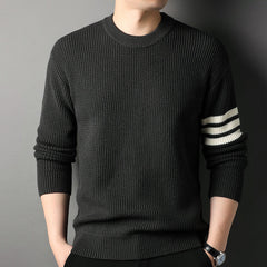 New Men's Round Neck Pullover Sweater