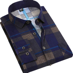 Pure cotton men's printed shirt