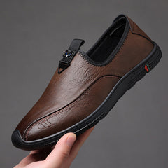 New trendy casual soft sole versatile leather shoes