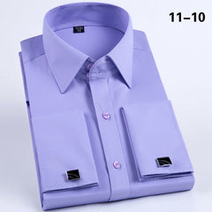 French cufflinks business shirt