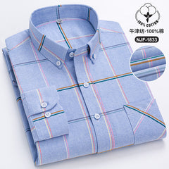 2023 New Style 100% Cotton Wear-resistant Long-sleeved Shirt