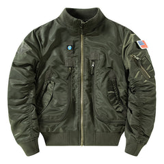 men's tactical stand collar jacket