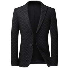2024 New Men's Slim Business Wedding Party Casual Blazer