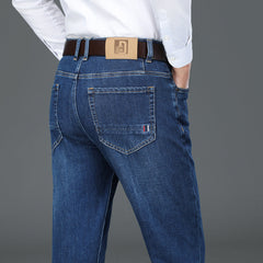 Men's Loose Straight Stretch Casual Jeans