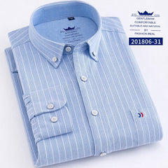 Business casual check shirt