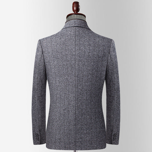 Wool slim fit casual Blazer