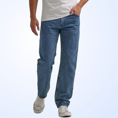 Men's Straight Stretch Soft Versatile Loose Casual Jeans