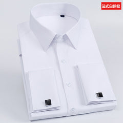 French cufflinks business shirt
