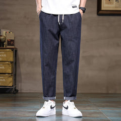 Men's Thin Loose Sports Casual Breathable Jeans
