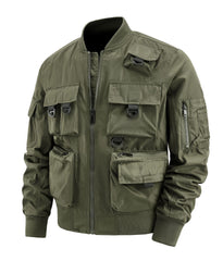 Men's Outdoor Leisure Multi-pocket Flight Jacket
