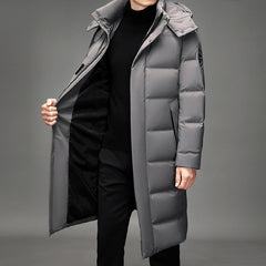 Men's Winter Long Warm Down Jacket