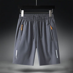 Men's Quick-drying High-end Ice Silk Breathable Sports Shorts Casual Beach Pants