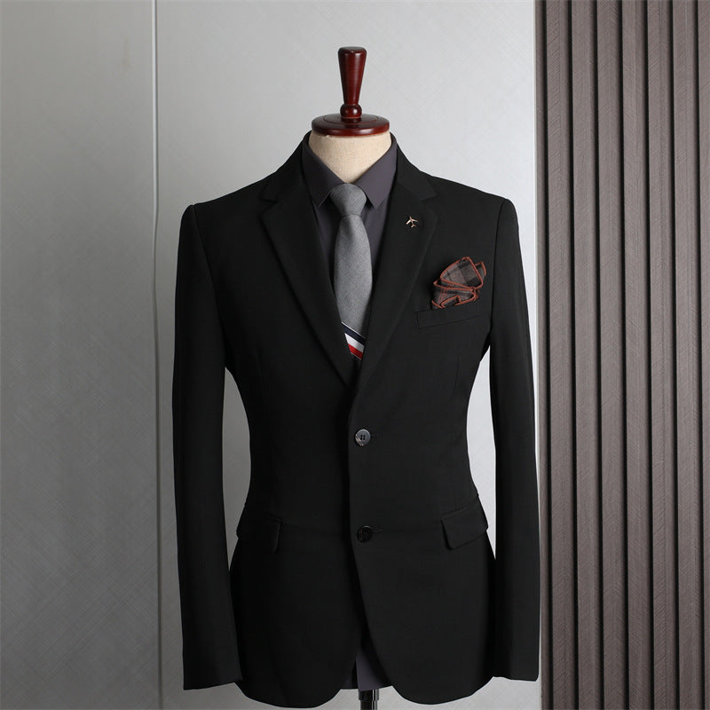 Men's Plus Size Casual Business Formal Wear Fashionable Slim Fit Dress Blazer