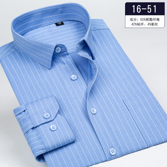Men's New Striped Comfort Long Sleeve Shirt