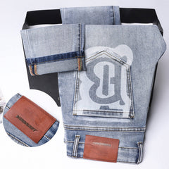 Stretch high-quality casual jeans