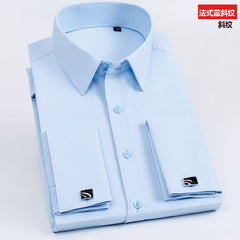 French cufflinks business shirt