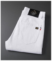 Men's High Quality Versatile Casual Printed Jeans