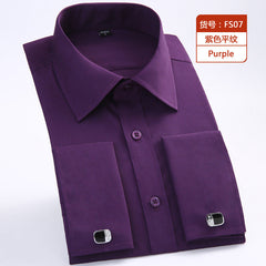 Loose plus size business shirt