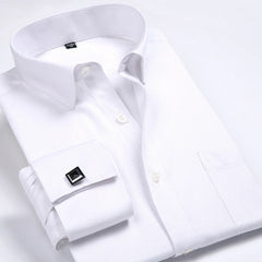 Loose plus size business shirt