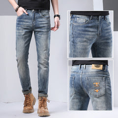 Men's Casual Straight Vintage Jeans