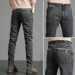 New Straight Elastic Casual All-Match Jeans
