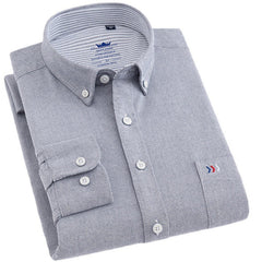 Business casual check shirt