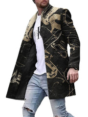 2022 New Arrival Men's Plaid Wool Coat