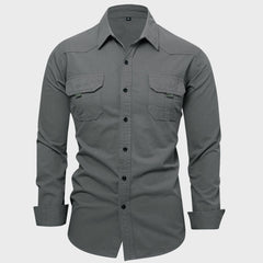 Men's 100% Cotton Work Shirt