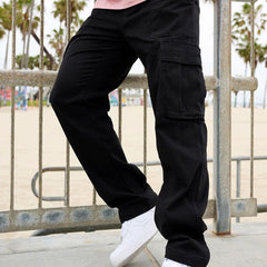 Men's New Loose Straight Casual Trousers