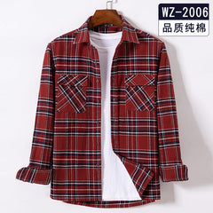 Men's New Striped Cotton Casual Shirt
