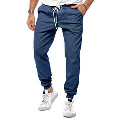 2024 Men’s Lace-up Casual Trousers