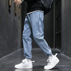 Men's Plus Size Loose Jeans