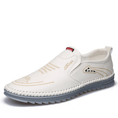 Trendy new soft-soled versatile casual leather shoes